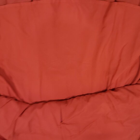 Missguided Red Strapless Satin Top Flowing Layered Chiffon Mini Prom Dress L 38" - Picture 5 of 9